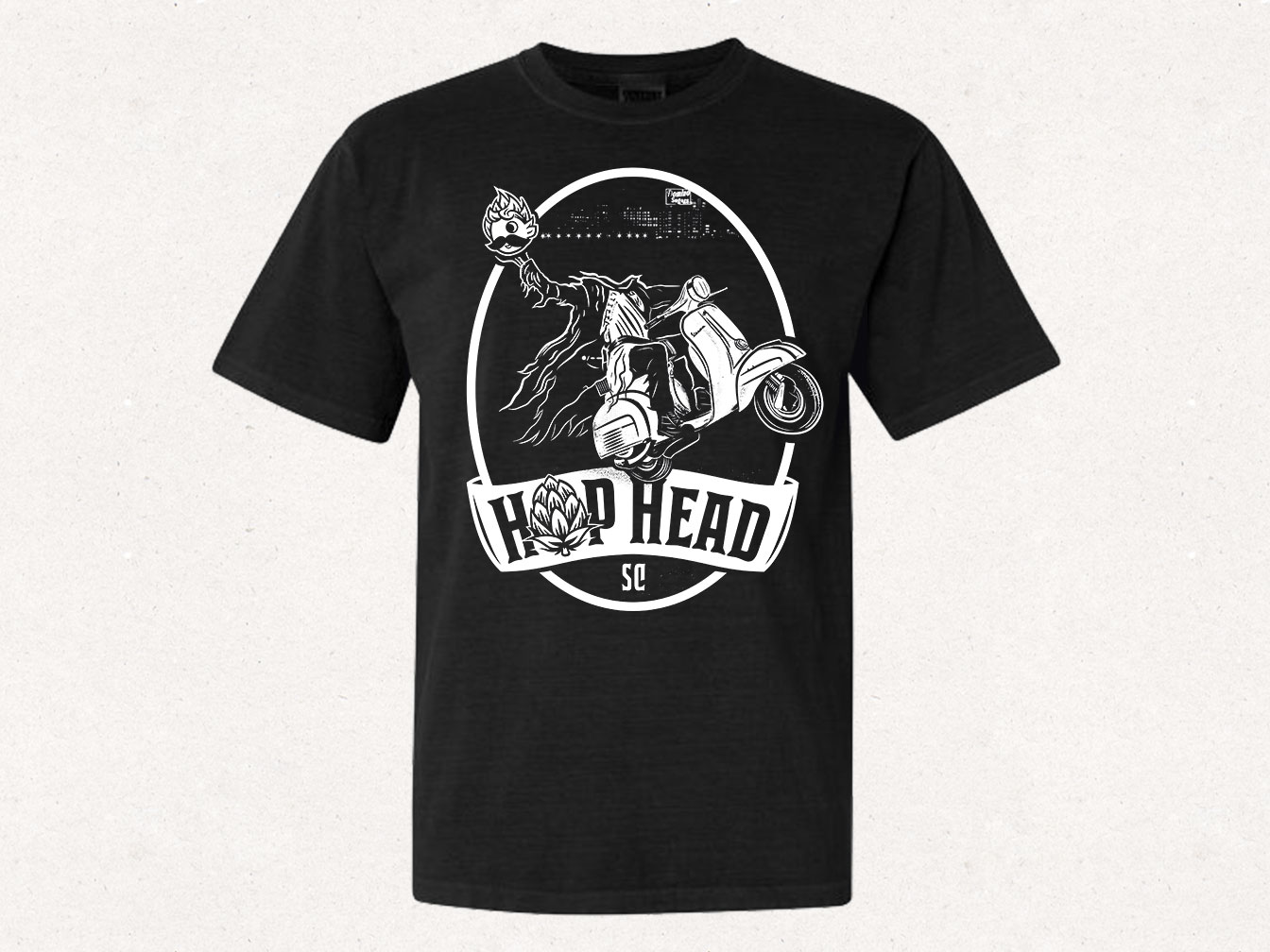 Hop Head Scooter Club - Halloween Shirt