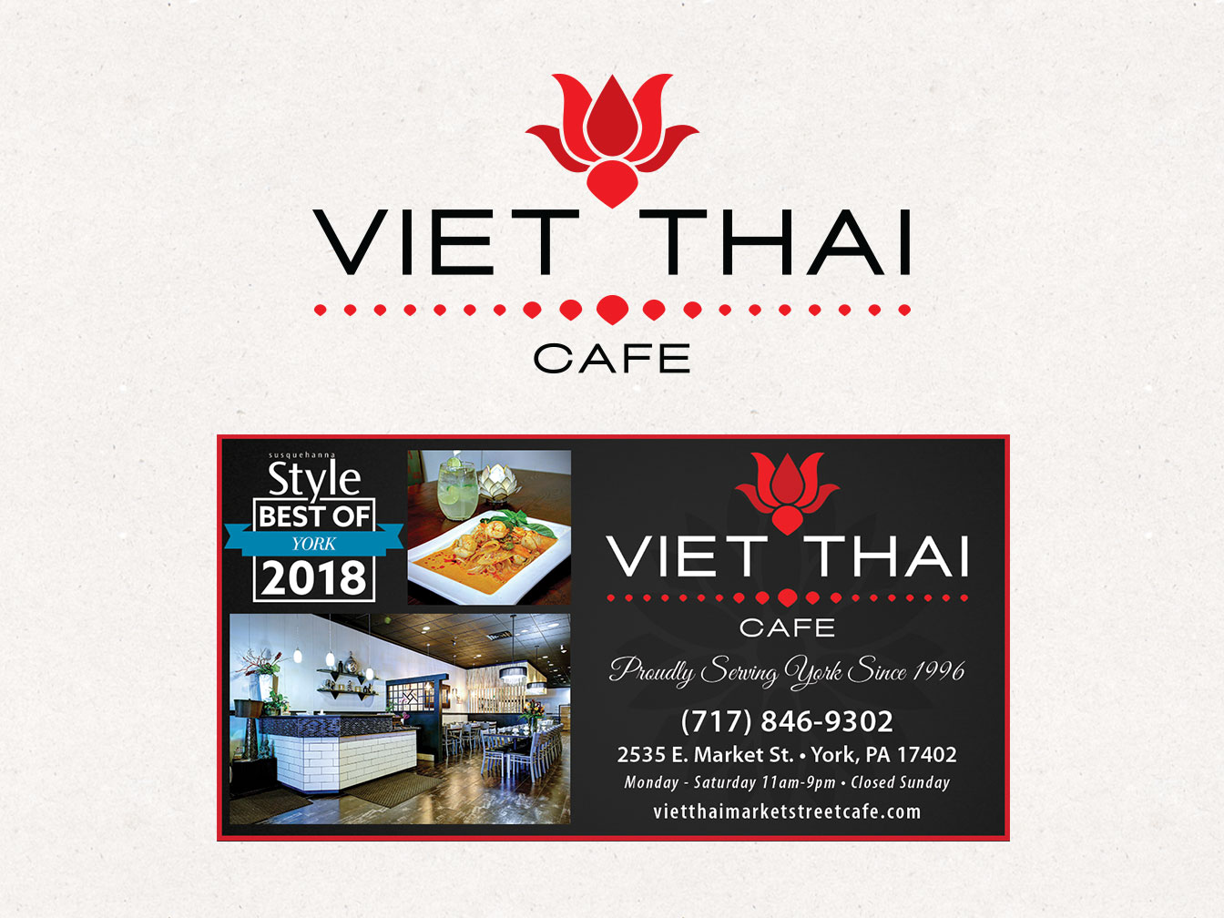 Viet Thai - Logo Design and Local Advertisement